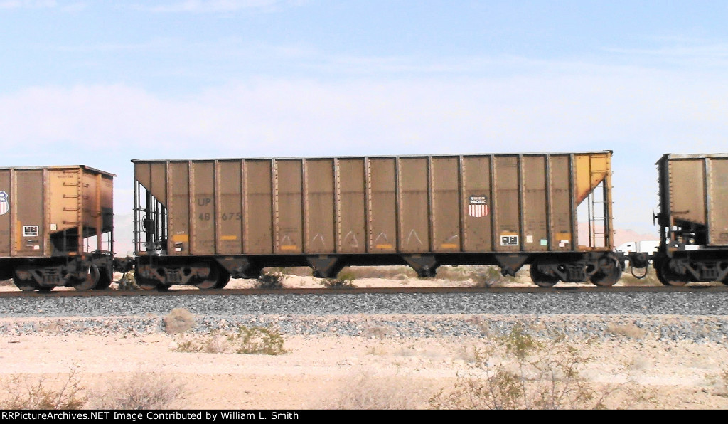 EB Unit Empty Open Hopper Frt at Erie NV -8